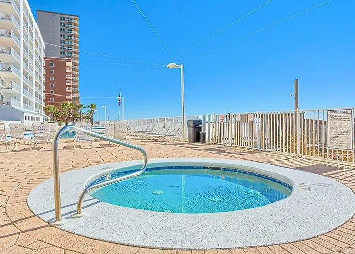 Holiday home Renovated Gulf-front With Lovely View Balcony Ac W&d & Pool Gulf Shores